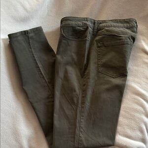 Charter Club Lexington Straight Olive Trousers